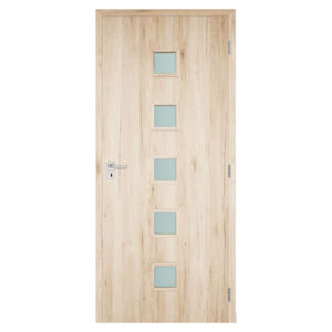 Üvegezett beltéri ajtó tokkal Orion – több színben és méretben választható