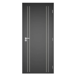 CPL beltéri ajtó alumínium csíkkal