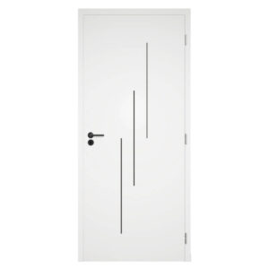 Black Line CPL beltéri ajtó fekete intarzia csíkkal