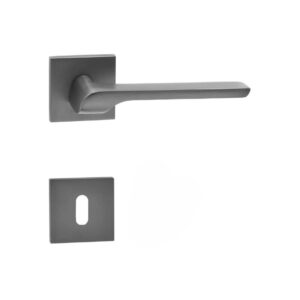 Basic-SYDNEY-antracit-negyzetrozettas-kilincs-BB