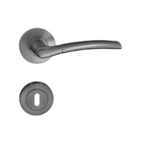 Basic Vesta Antracit beltéri ajtó kilincs